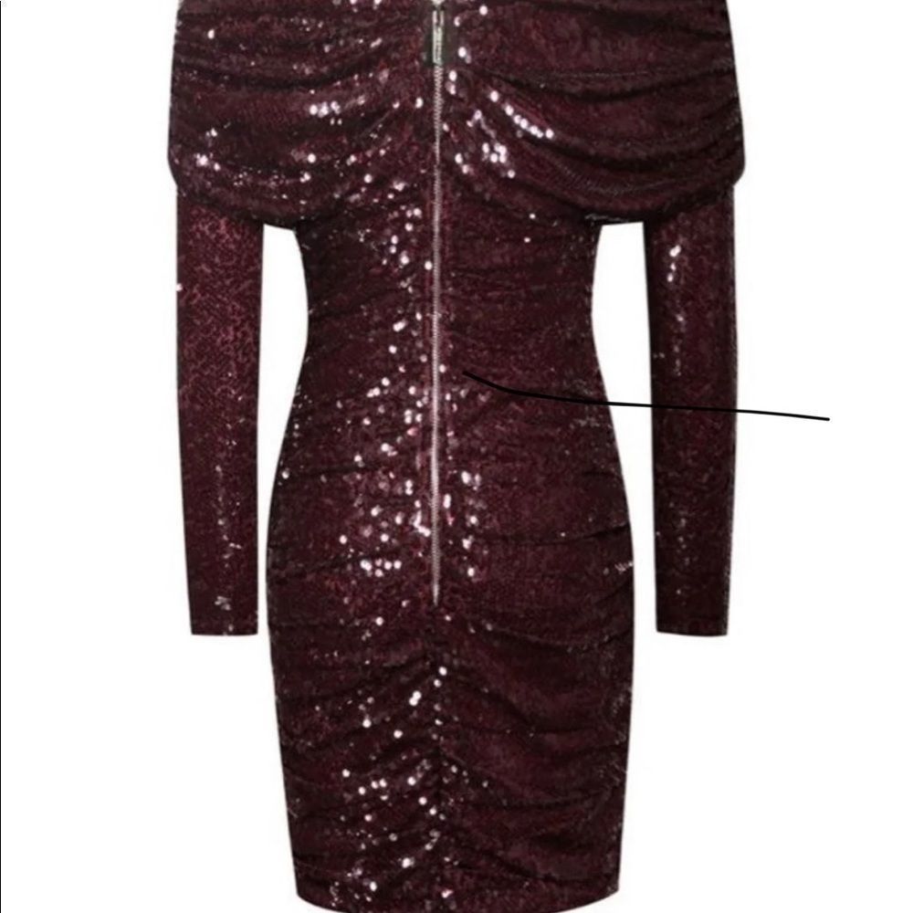 🔥Burgundy Dress - Picture 7 of 9